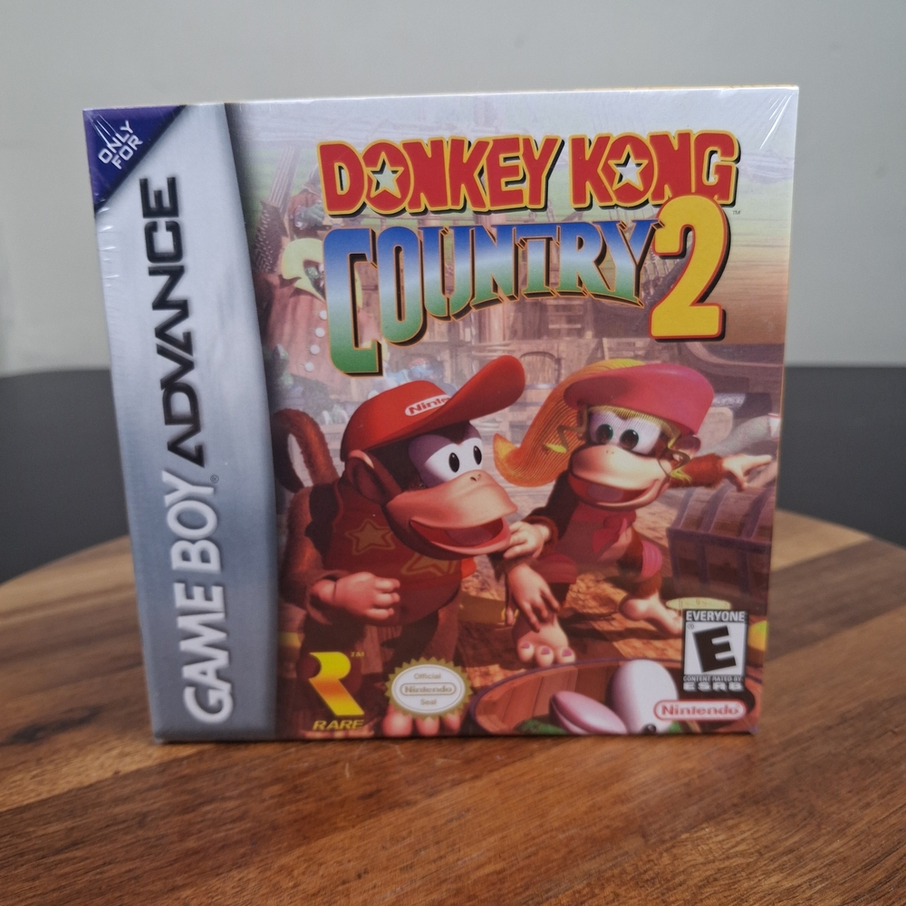 Donkey Kong Country 2 Gameboy Advance  Factory Sealed Usa Seller